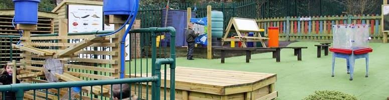 Laindon Park Primary School's EYFS Playground